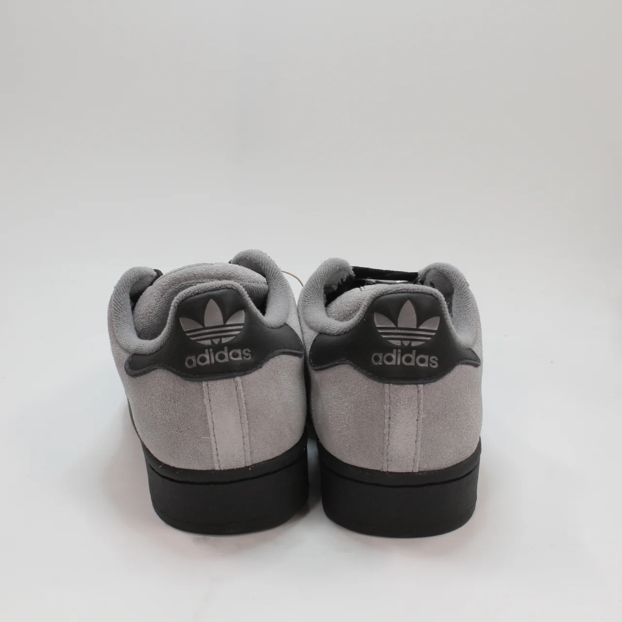 adidas Superstar Ii Trainers Grey Cream White Black Uk Size 4 - Image 3