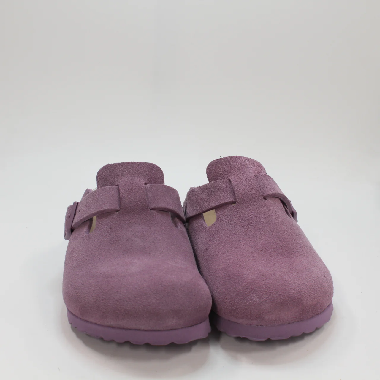 Womens Birkenstock Boston Clogs Mauve Uk Size 4 - Image 2