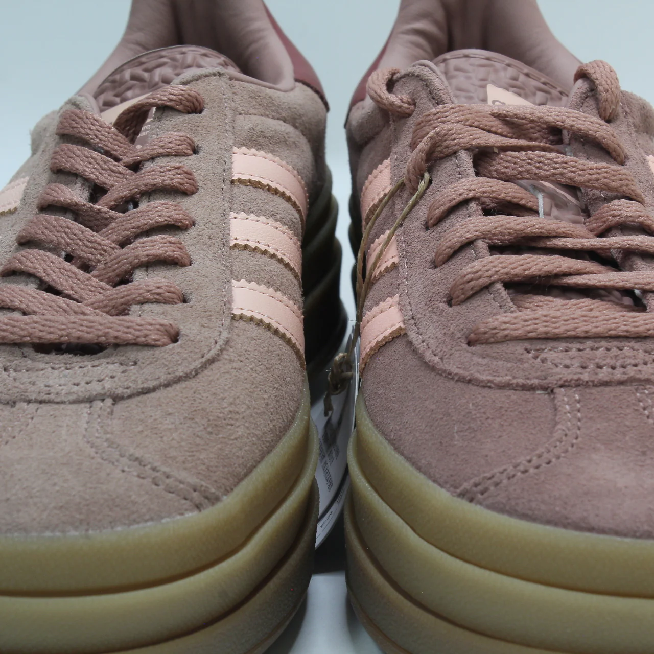 Womens Adidas Gazelle Bold W Trainers Warm Clay Clear Orange Preloved Ruby Uk Size 5 - Image 6