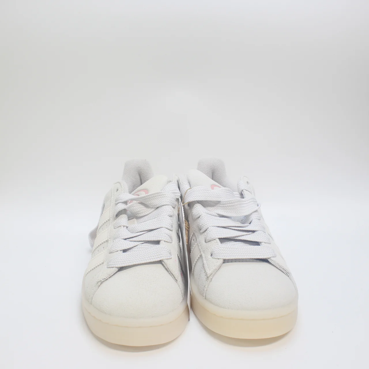 adidas Campus 00S Trainers Grey Chalk White Wonder Mauve Uk Size 5 - Image 2