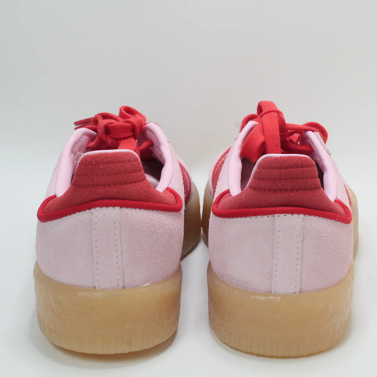 Womens Adidas Sambae Trainers Bliss Pink Red Gum Uk Size 4 - Image 3