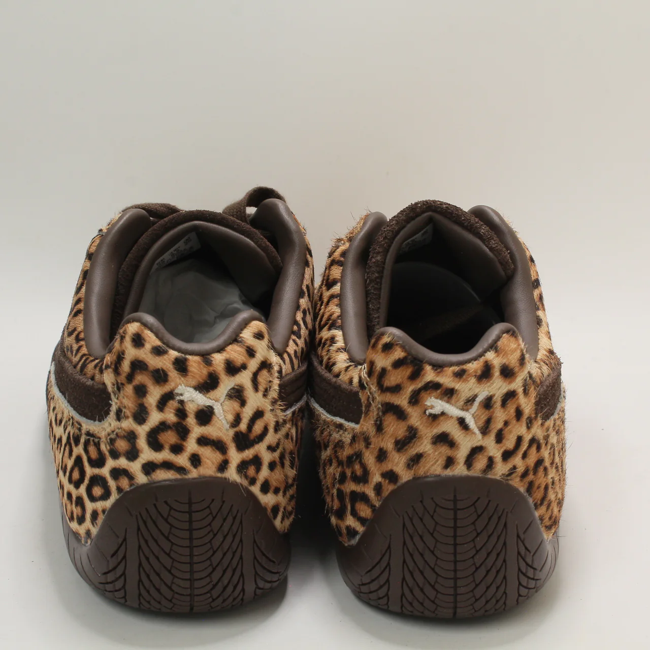 Puma Speedcat Og Trainers Leopard Brown Uk Size 6 - Image 3