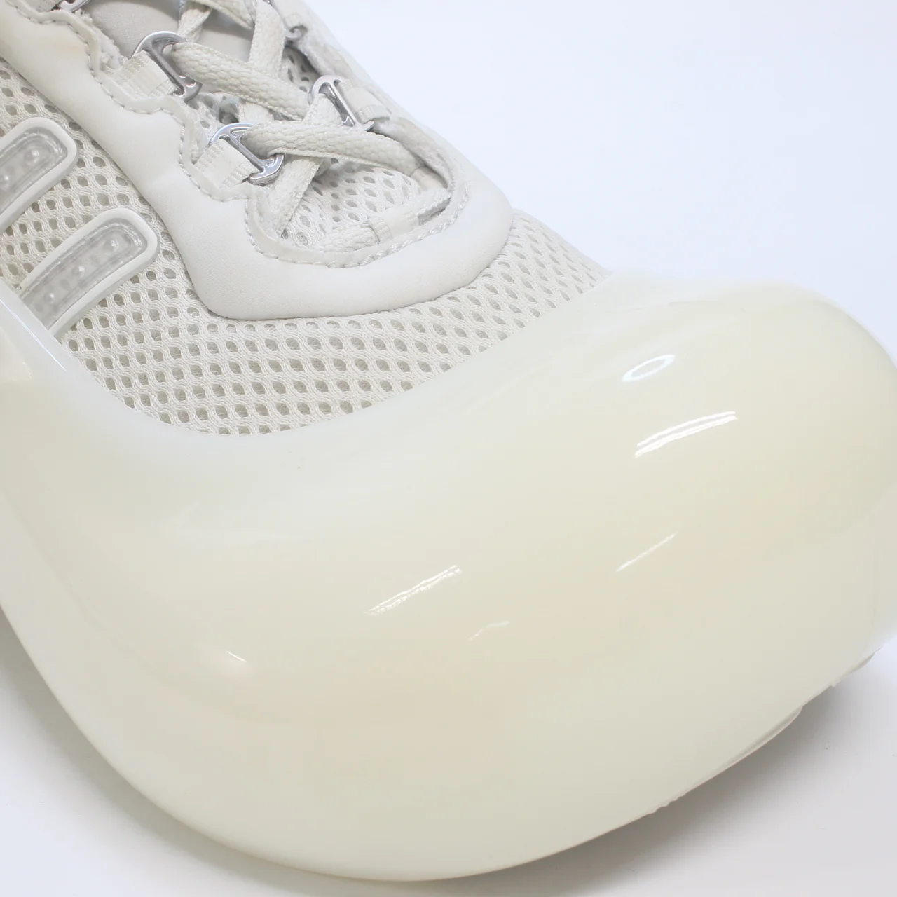 Womens Adidas Consortium Avavav Moonrubber Trainers Off White Uk Size 6 - Image 4