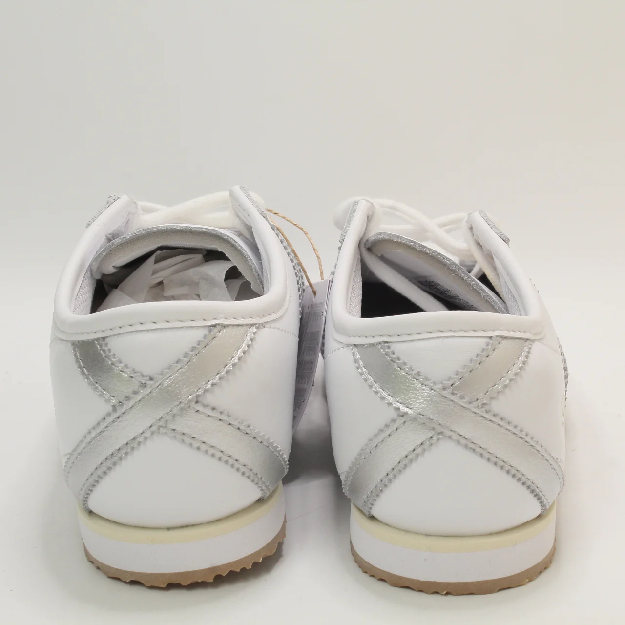 adidas Italia 70S Trainers White Silver Metallic Cream White Uk Size 4 - Image 3