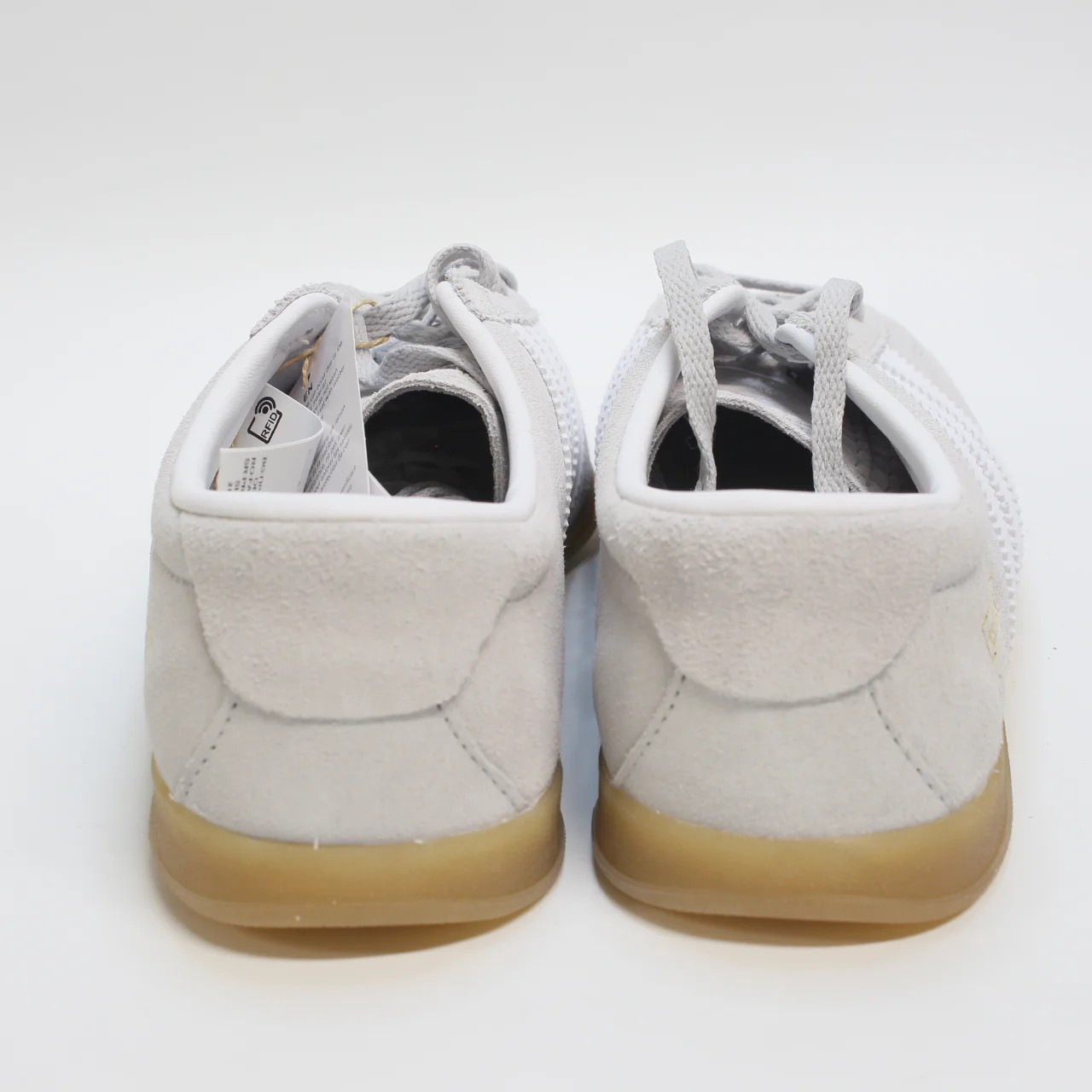 adidas Gazelle Lo Pro Trainers Grey White Gum Uk Size 4.5 - Image 3
