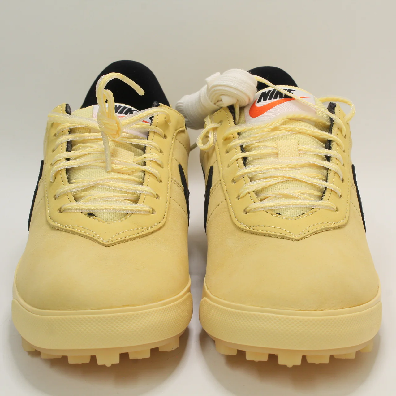 Nike Astrograbber Soft Yellow Black Sail Safety Orange Qs Uk Size 4.5 - Image 2