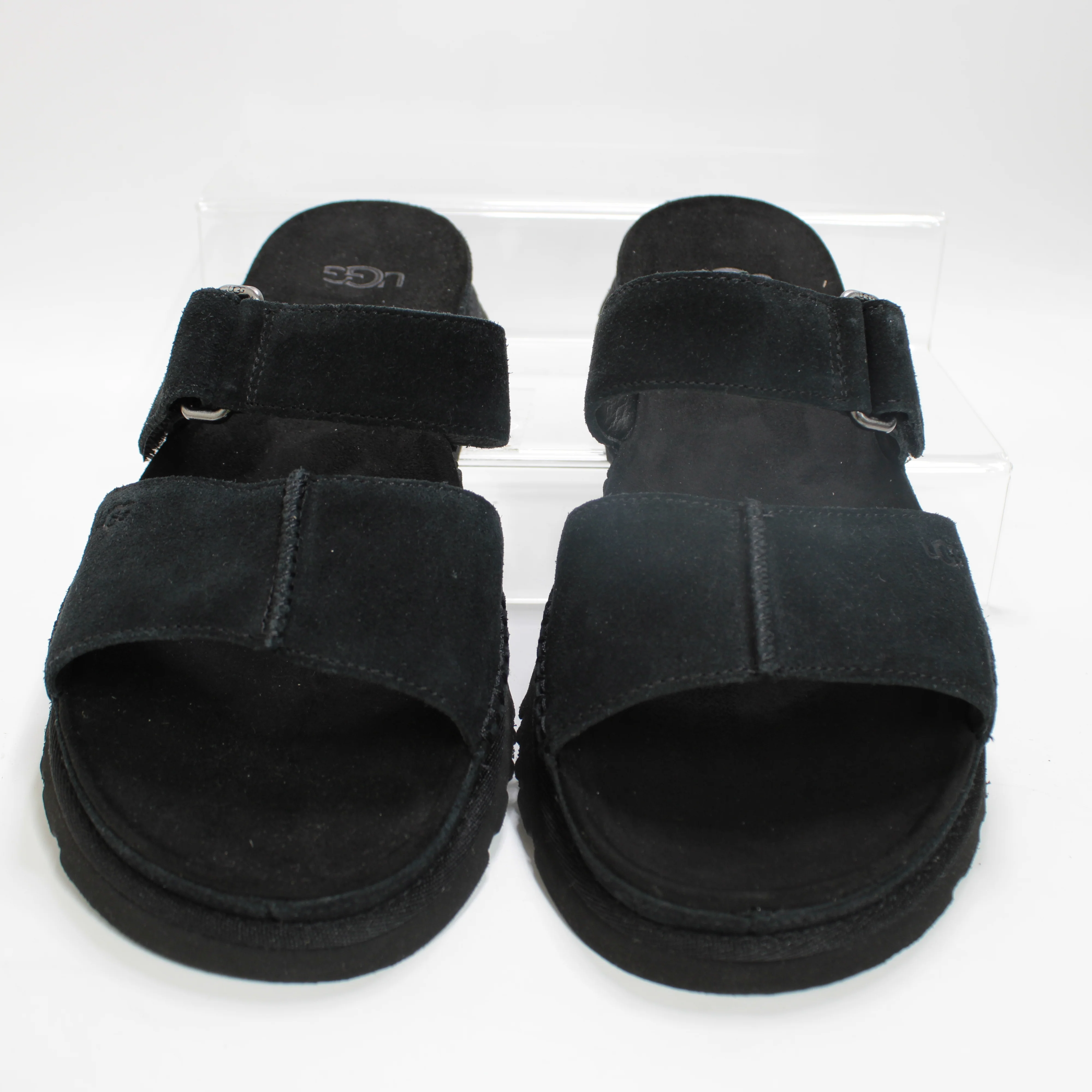 Womens Ugg Goldengaze Sliders Black Uk Size 6 - Image 2