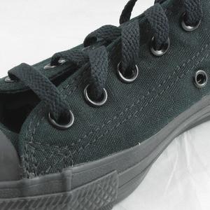 Converse All Star Low Black Mono Trainers - Image 4