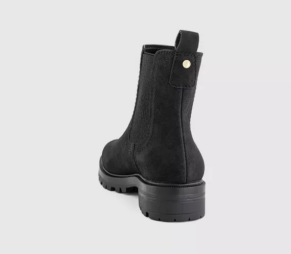 Womens EARTHADDICT Terra Chelsea Boots Black - Image 3